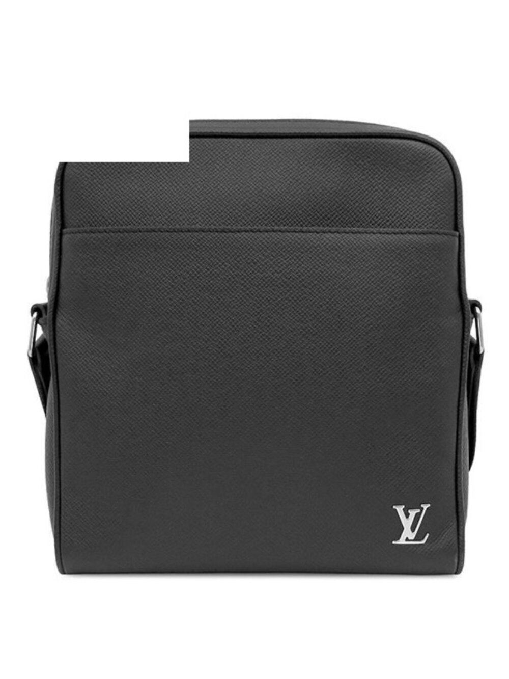 Louis Vuitton Shoulder Bag Messenger Ppm Taiga Noir Silver Black